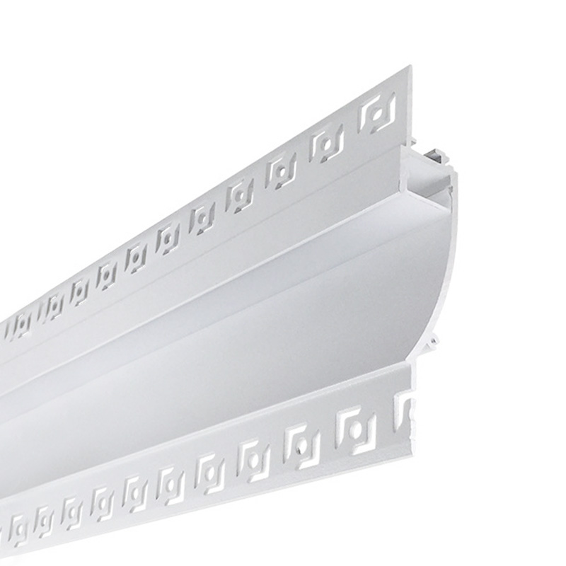Waist Line Linear In Wall Stair Lighting Aluminum 12mm LED Profile White